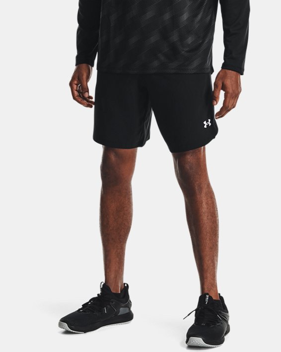 Men's UA Woven Training Shorts, Black, pdpMainDesktop image number 0
